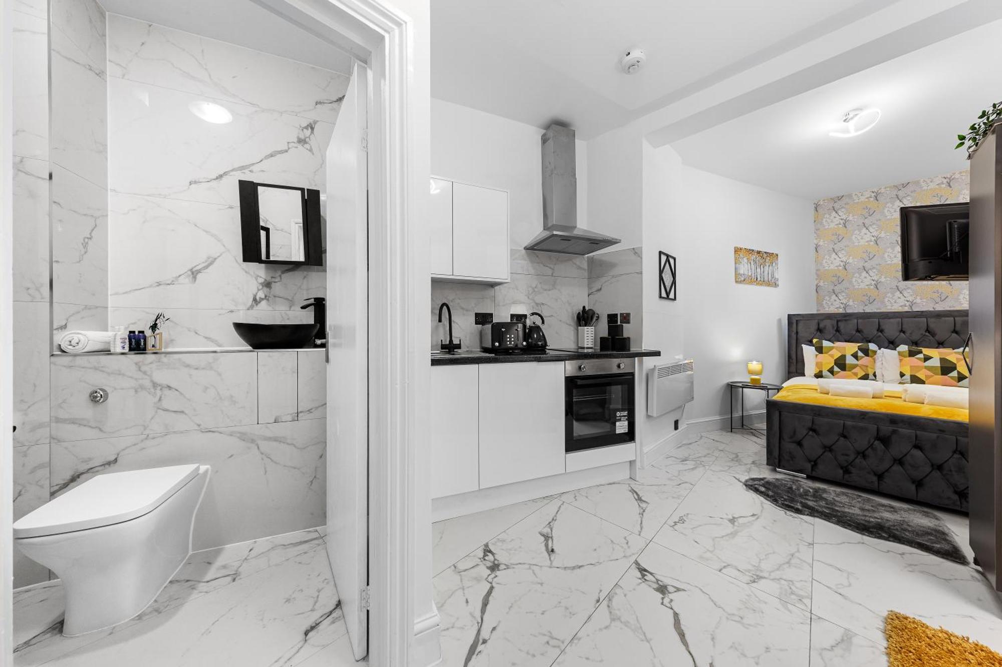 Serviced Modern Flat - Sleeps 2 - Good Links To King Cross, Euston, Finchley Road Station - Nw3 Appartamento Londra